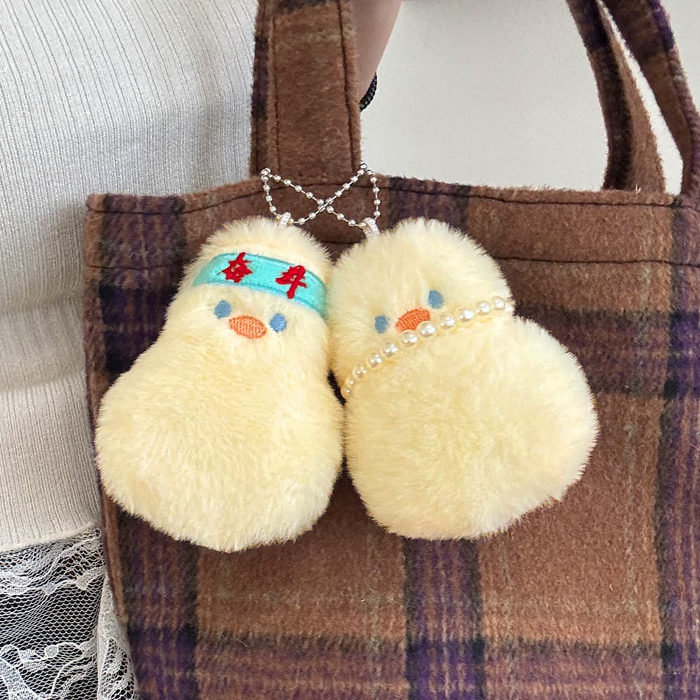Cute plush pendant for students, backpack, pack, decorative accessory, doll, keychain, anti-stress 3