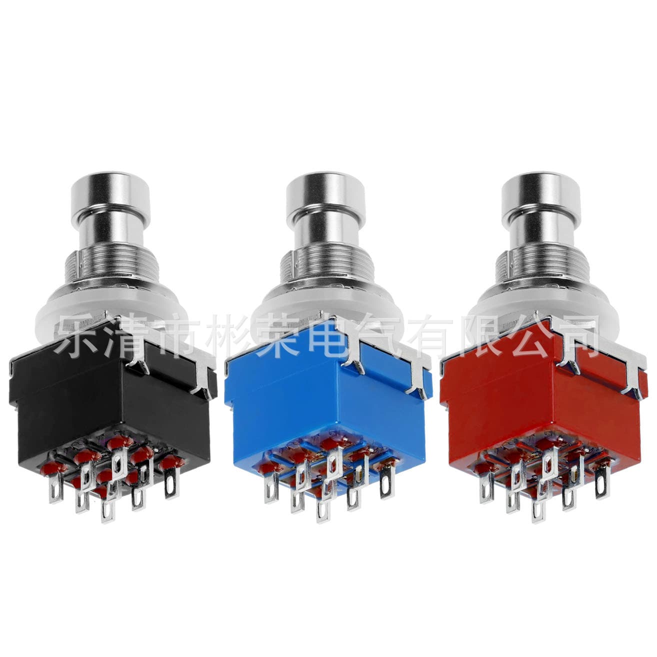 3PDT guitar effector nine-pin foot switch button pass-through conversion switch pedal foot pin 1