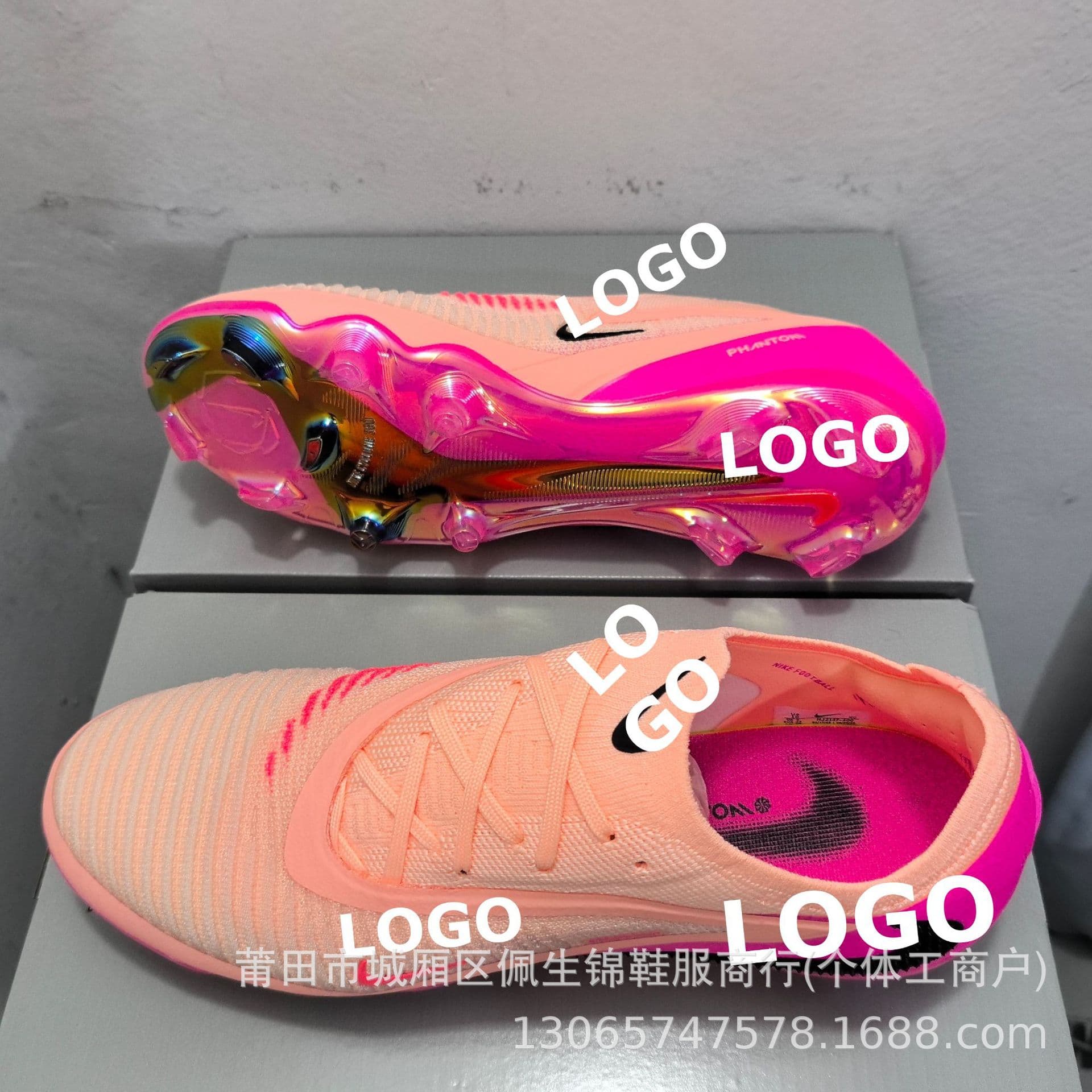 Putian manufacturer wholesale cross-border World Cup Phantom 6 match FG nail tf broken nail Mbappe football shoes GX3 2