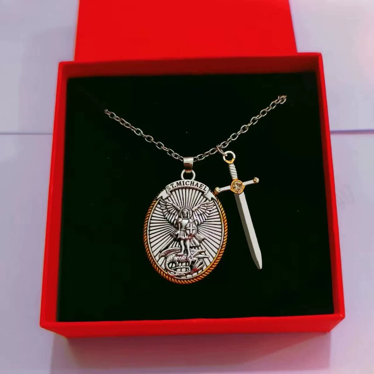 (Cross-border trading), fashionable retro necklace, pendant 3