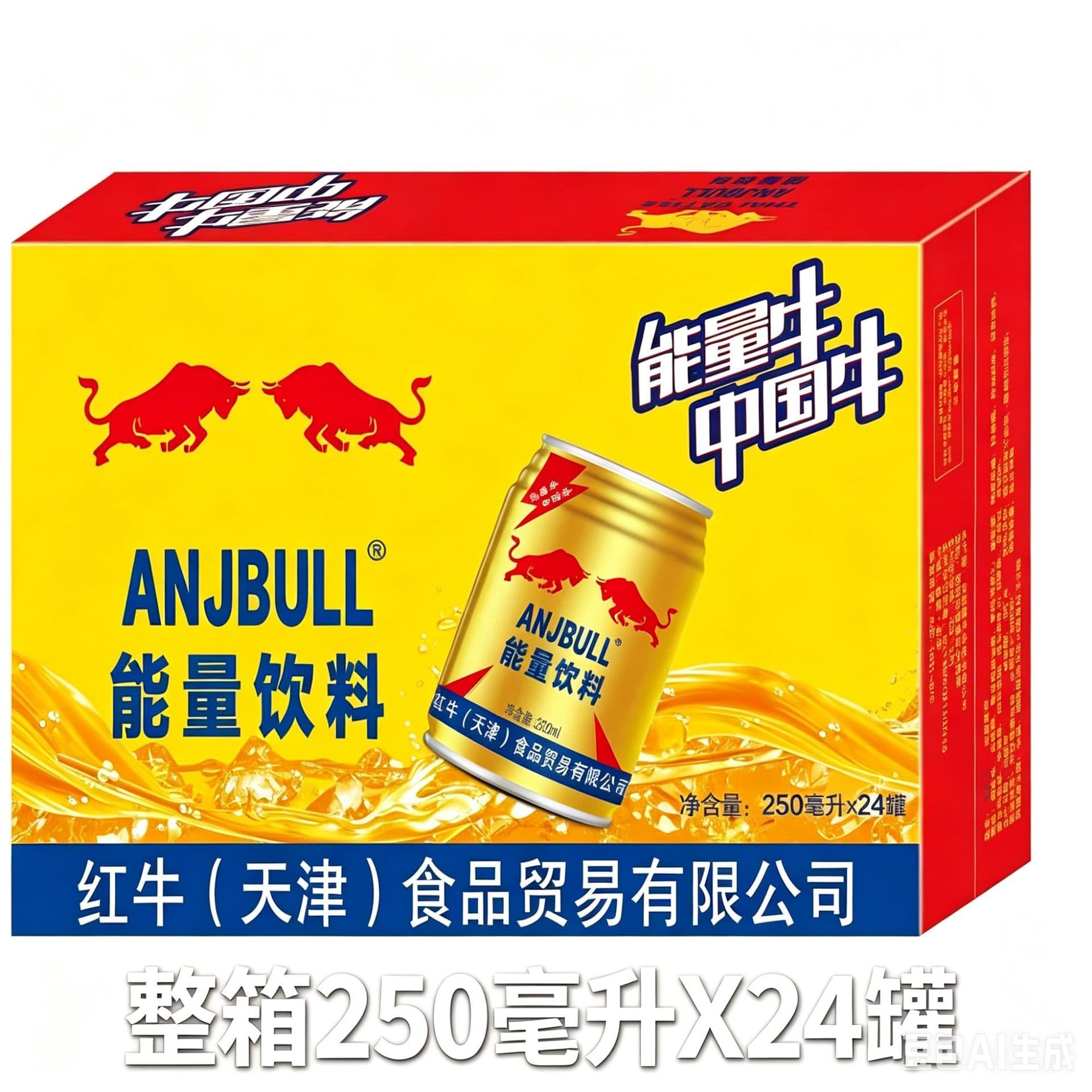 Red Bull Tianjin Vitamin Energy Drink Whole Box 24 Cans of Taurine Internet Celebrity Functional Drink Working Overtime to Stay Up Night to Refresh Your Spirit 2