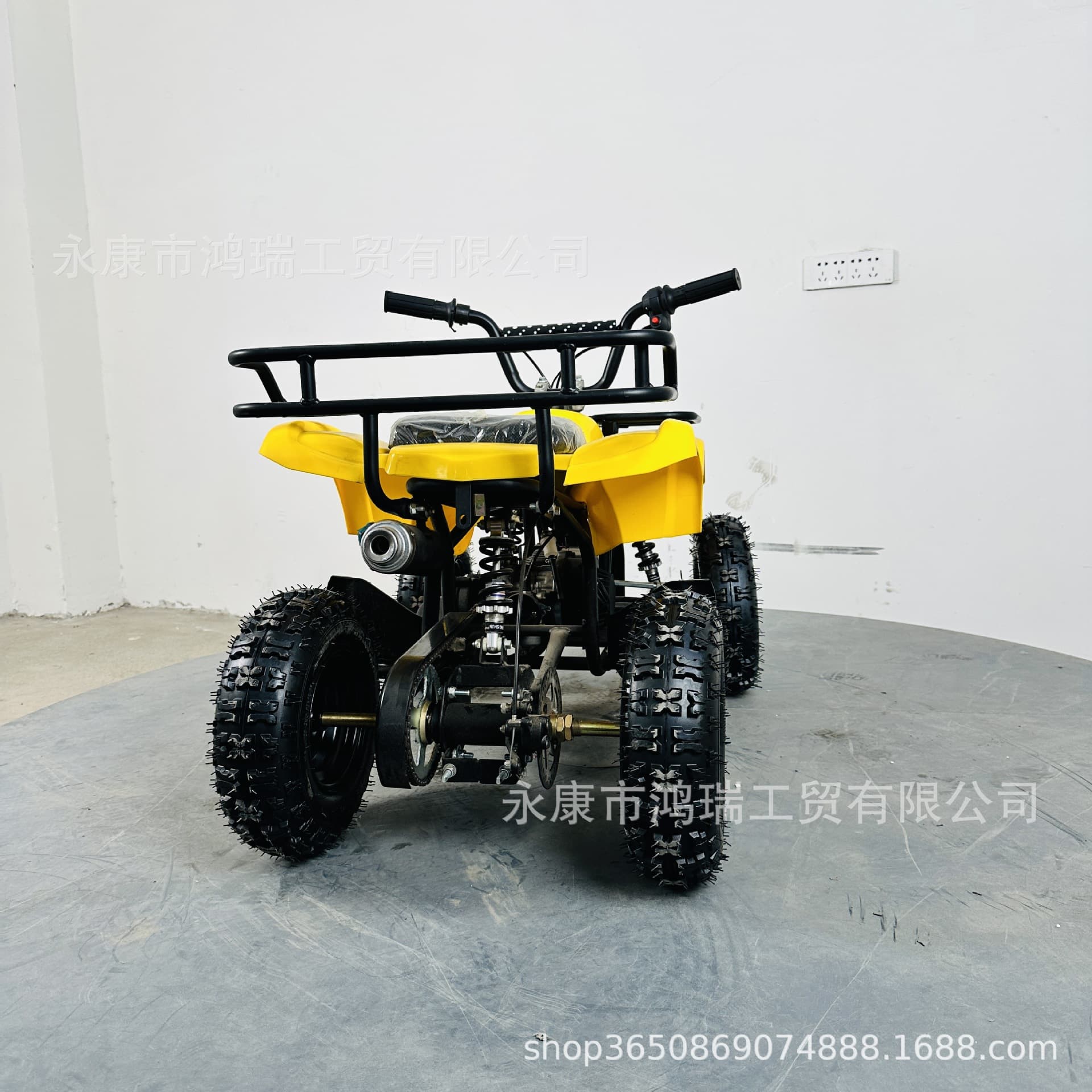 Cross-border Little Bull 49cc two-stroke children's mini four-wheel ATV all-terrain ATV motorcycle export 2