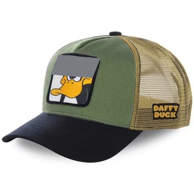 Rabbit, cartoon hair mesh for men and women, hat, fashionable baseball cap hip-hop style, (Physicals), duck 3