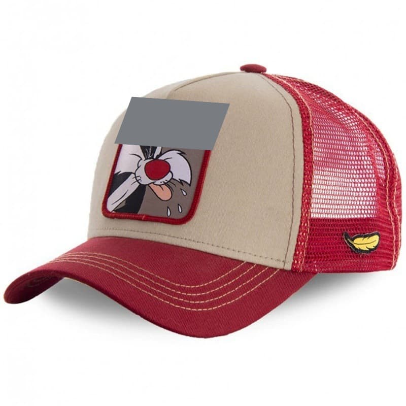 Rabbit, cartoon hair mesh for men and women, hat, fashionable baseball cap hip-hop style, (Physicals), duck 5