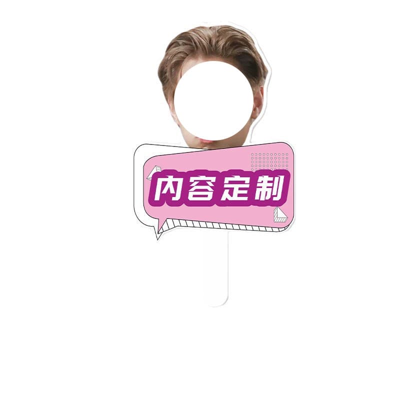 Brand endorsement hand sign PVC Chevron board shape sign shopping mall event advertising photo event props 5