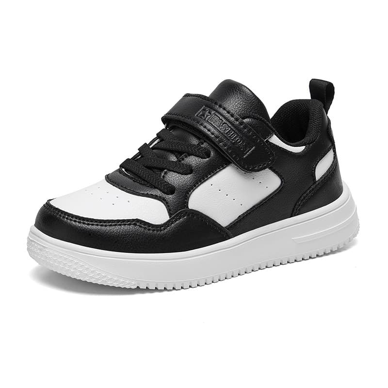White children's white sneakers for boys for students 4