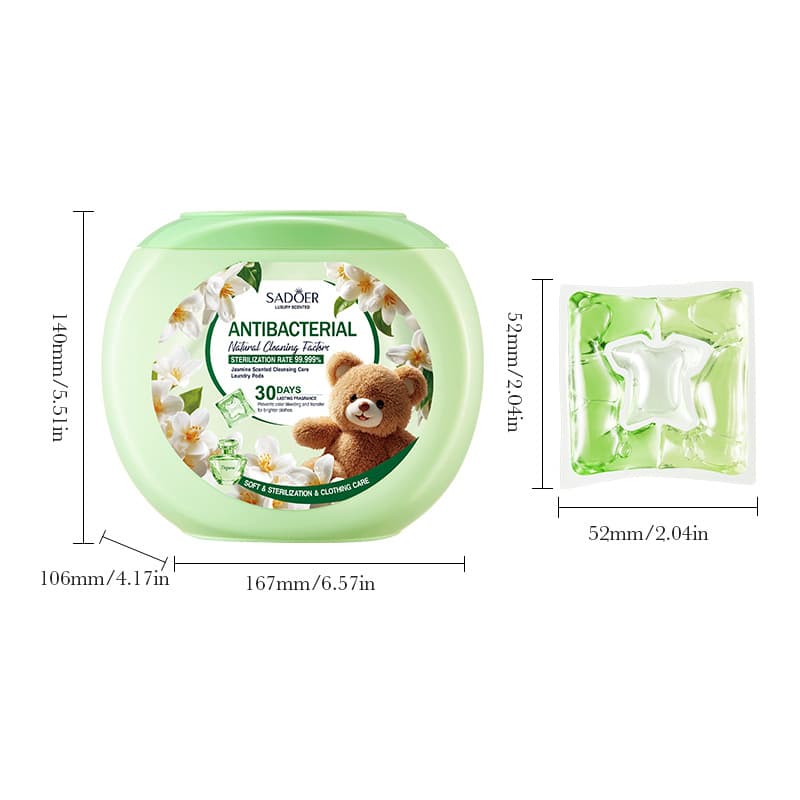 (Cross-border trading), (Wholesale), hygienic laundry capsules, washing powder, English 5