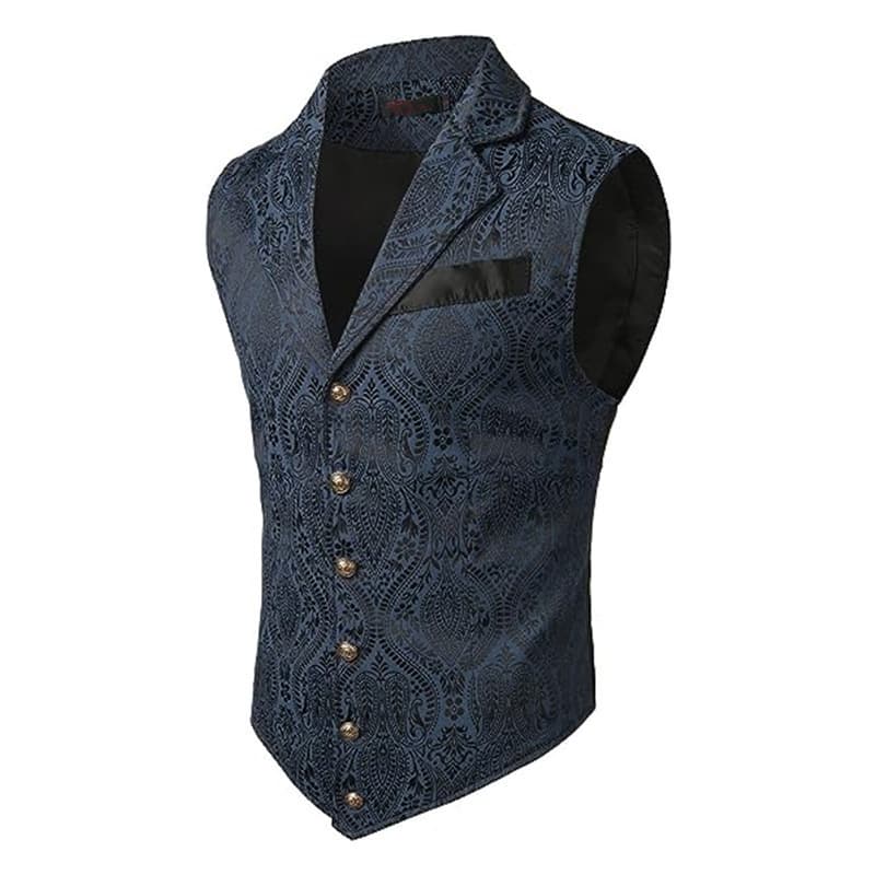Suit, vest, retro dress, slim fit 2