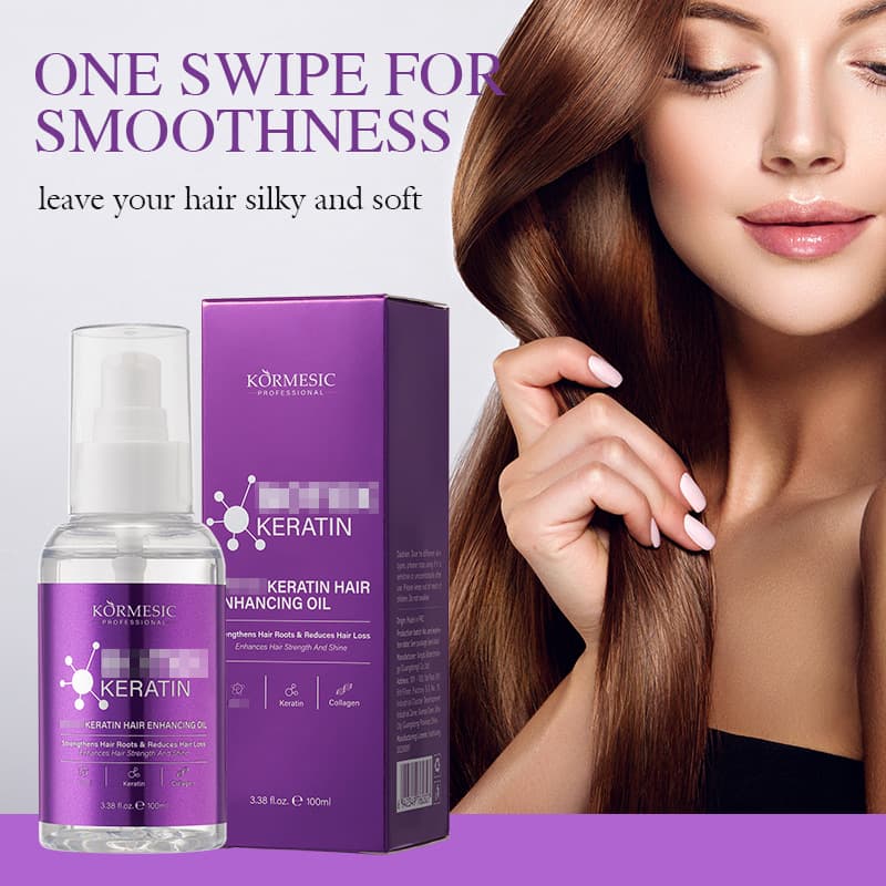[跨境菲律宾KORMESIC角蛋白头发赋能精油Hair care oils现货厂家]