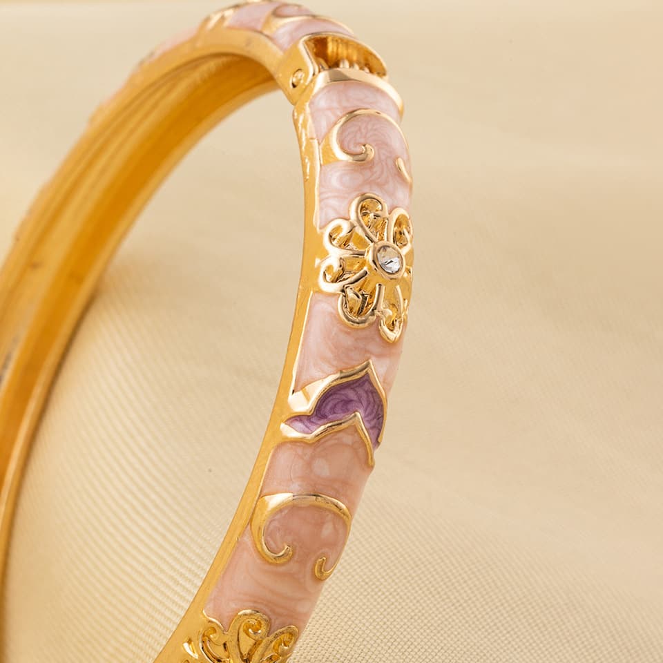Cloisonné Palace Enamel Bracelet Women's Cloisonné Fashion Forbidden City Same Style Bracelet Jewelry Yunjin 4