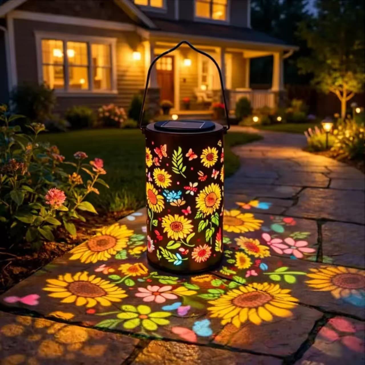 Travel bulb solar-powered for gazebo, retro hanging lights, lampshade 1