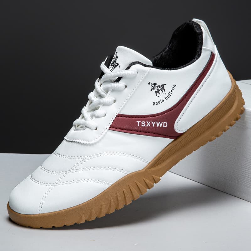 Men's Shoes Spring New Sports Shoes Men's Leather Casual Shoes Breathable Fashion Low-top Travel Shoes Forrest Gump Shoes Wholesale