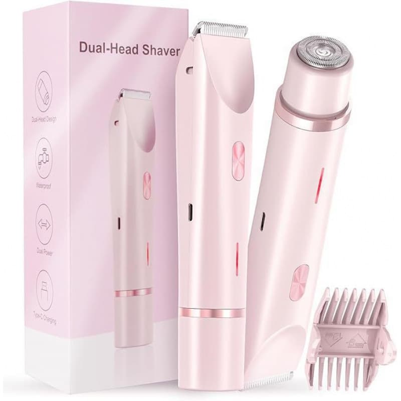 Cross-border double-head shaver epilator women's private parts trimmer electric shaver women's hair removal device Amazon 2