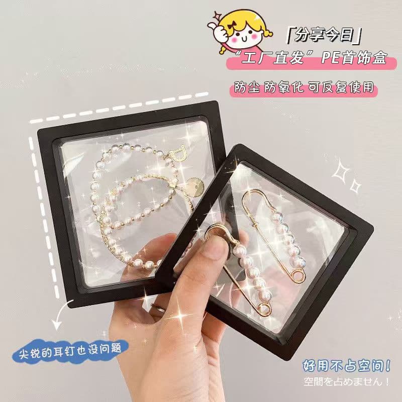 Transparent elastic nail stickers, storage system, bracelet, storage box, jewelry, stand 4