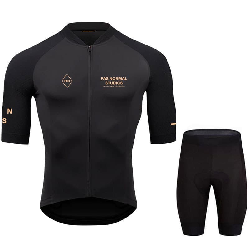 Li Ning, men's summer jersey, road overall, bike, equipment, trousers, full set 3