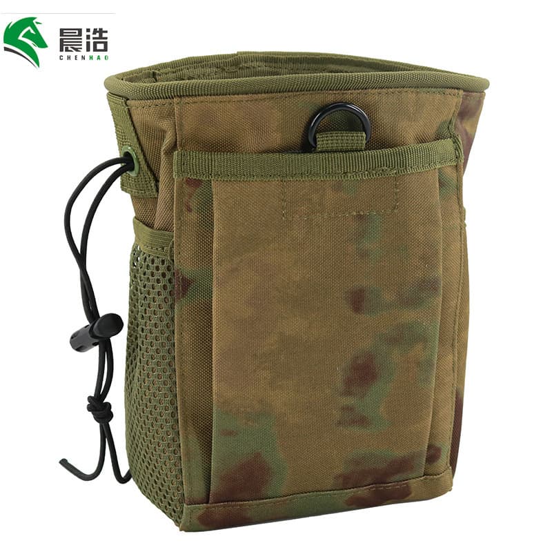 Chenhao small recycling bag military fan tactical bag accessories waist bag outdoor camping supplies bag storage outdoor storage camouflage 2