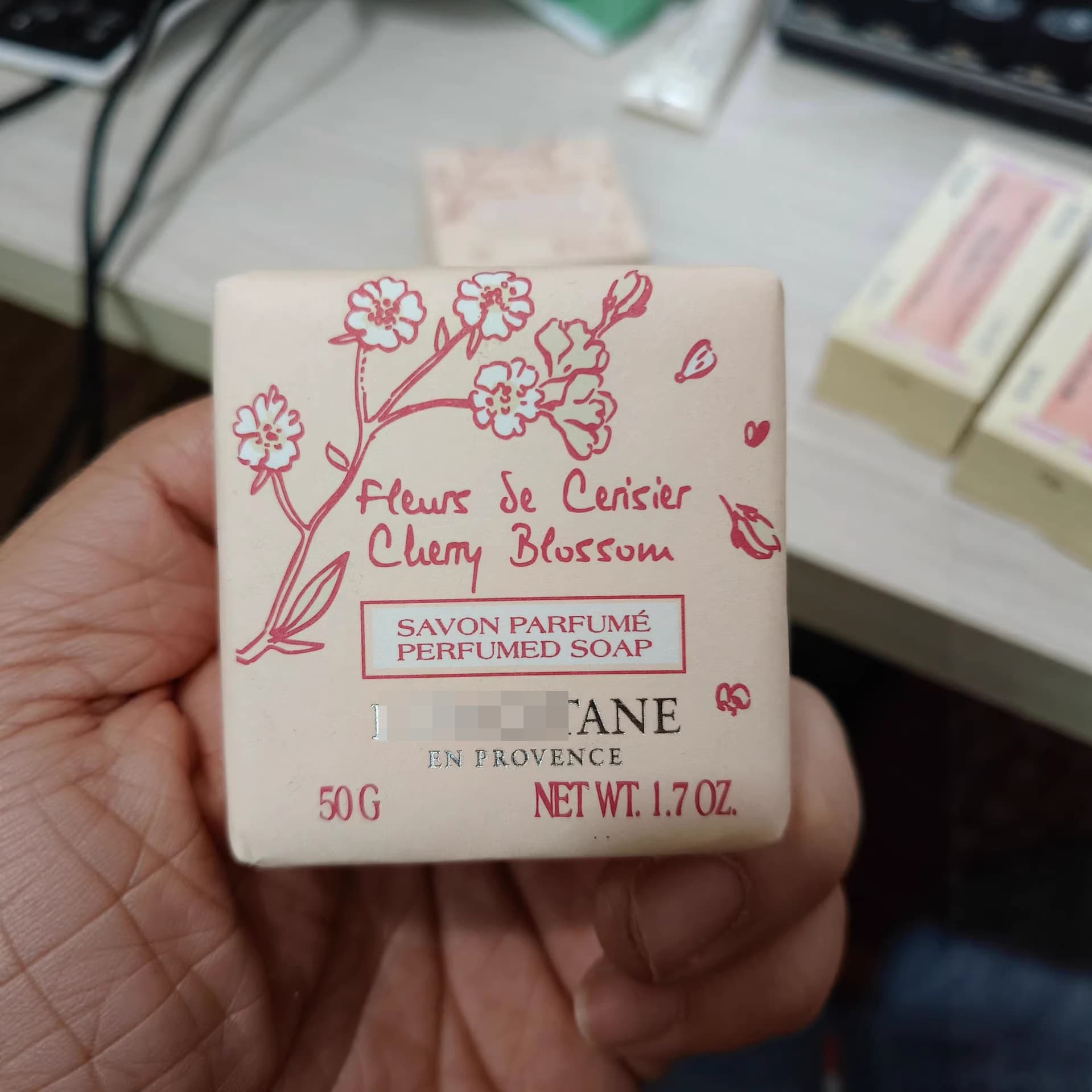 Floral handmade soap, 50g 4