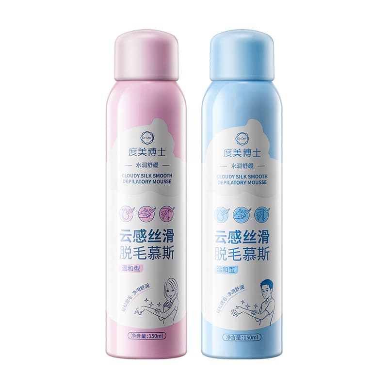 Dr. Du Mei Silky Mousse Hair Removal Spray for Men and Women 5
