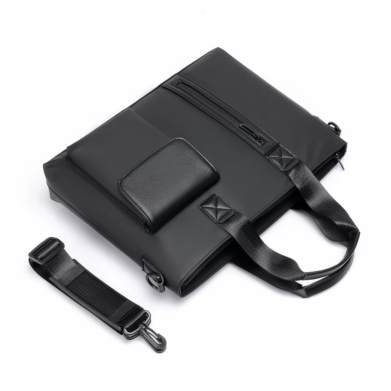 Business laptop, men's capacious travel bag, purse, simple and elegant design, business version 2