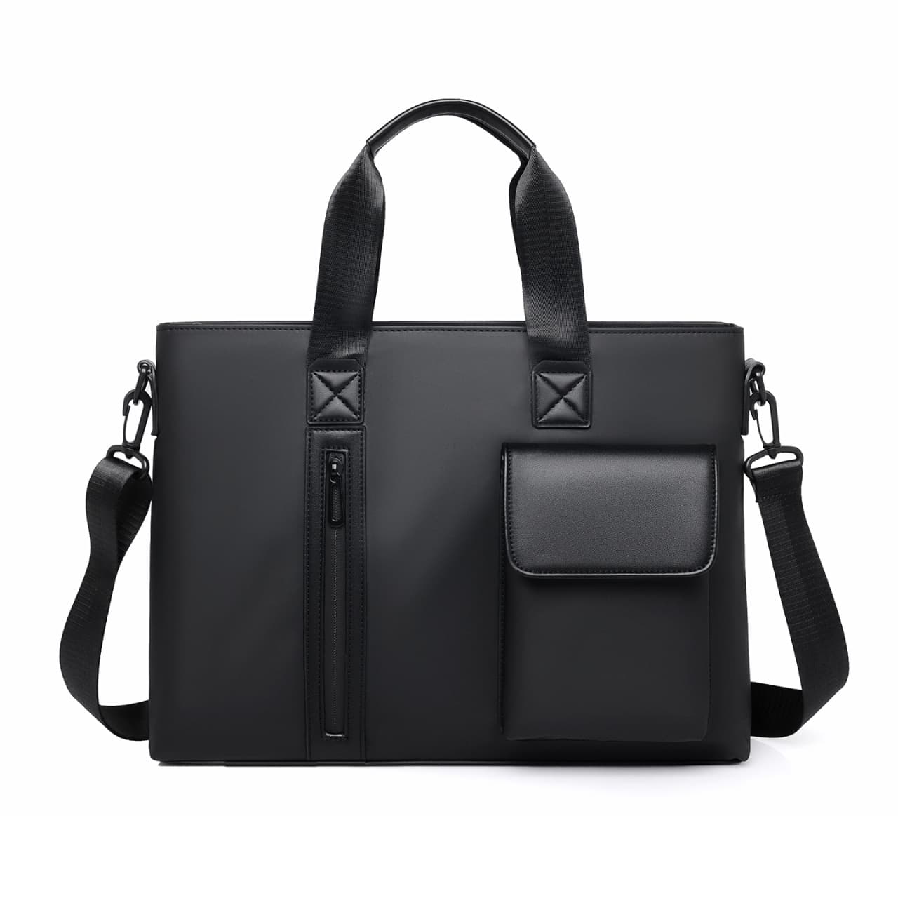 Business laptop, men's capacious travel bag, purse, simple and elegant design, business version 5