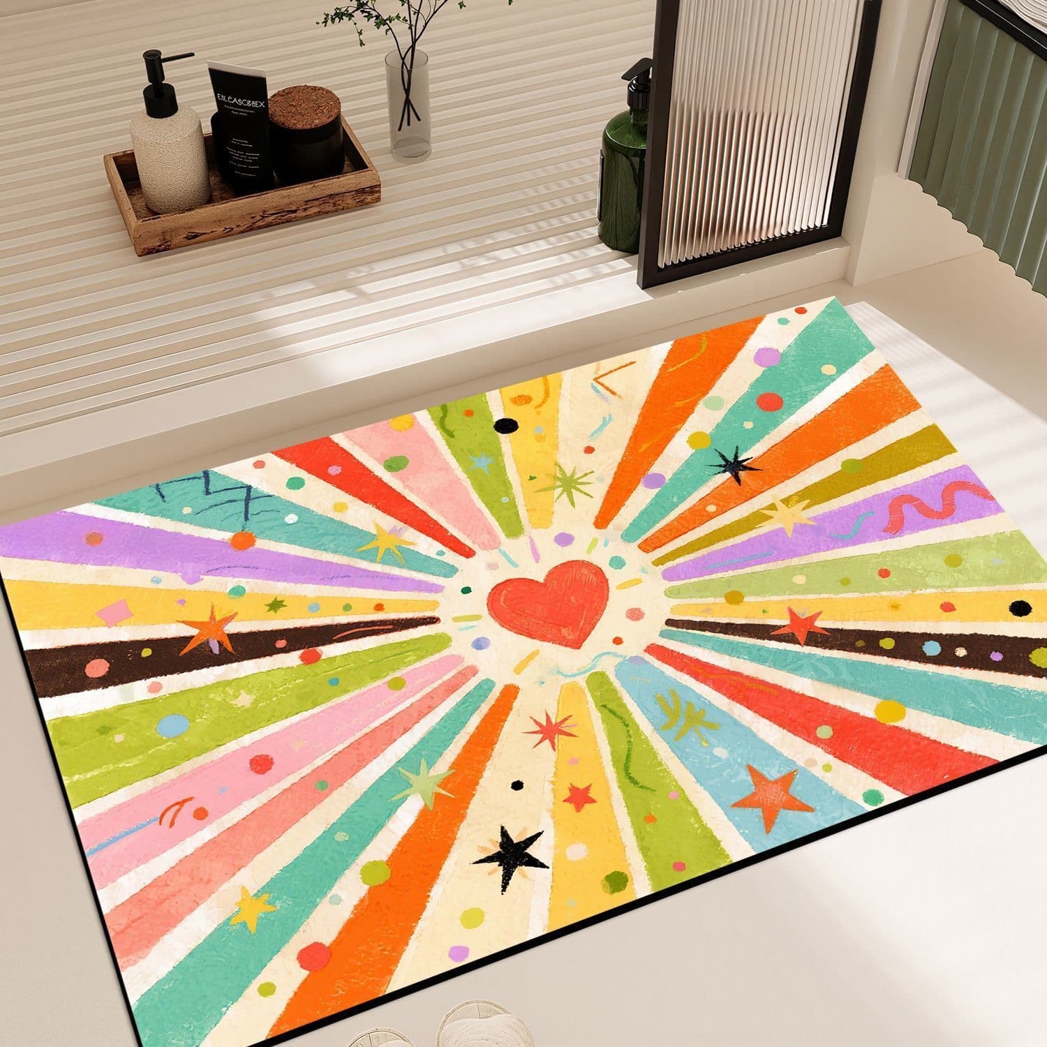 (Cross-border trading), creative non-slip carpet, print, (Physicals) 2