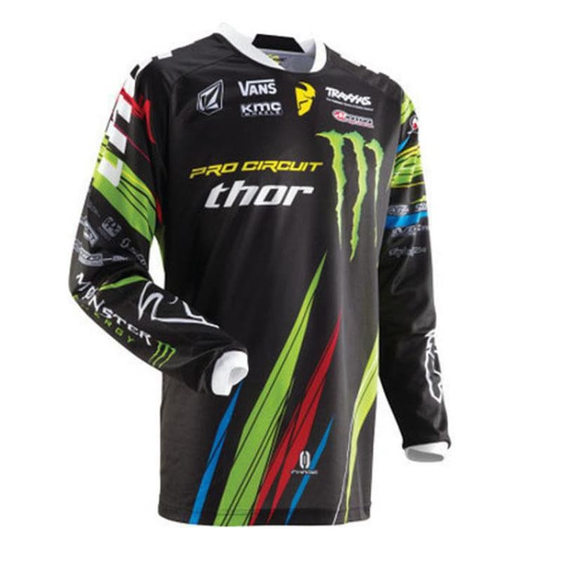 Long-sleeve, summer jersey, mountain off-road T-shirt, football uniform, bike 3