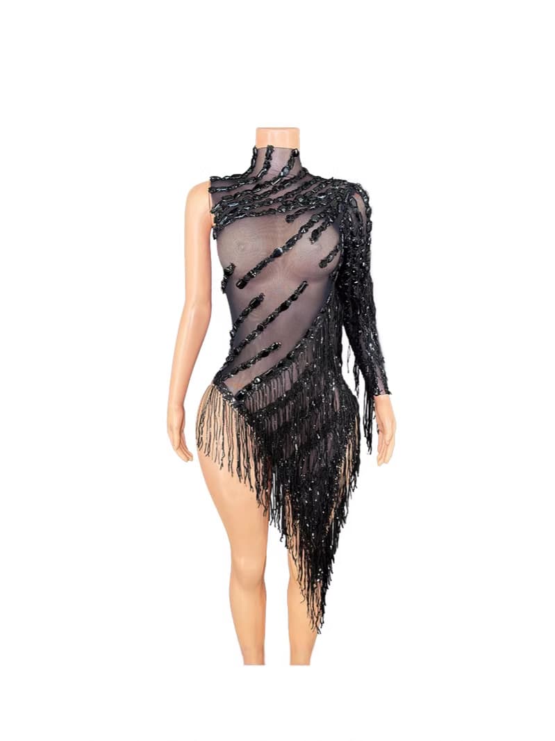 Evening dress, multicoloured quality suit, graduation party 5