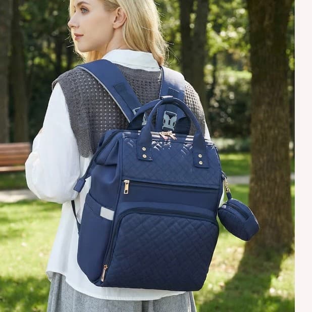 (Cross-border trading), children's milk warmer for mother and baby, capacious backpack wet and dry separation, set, shoulder bag 1