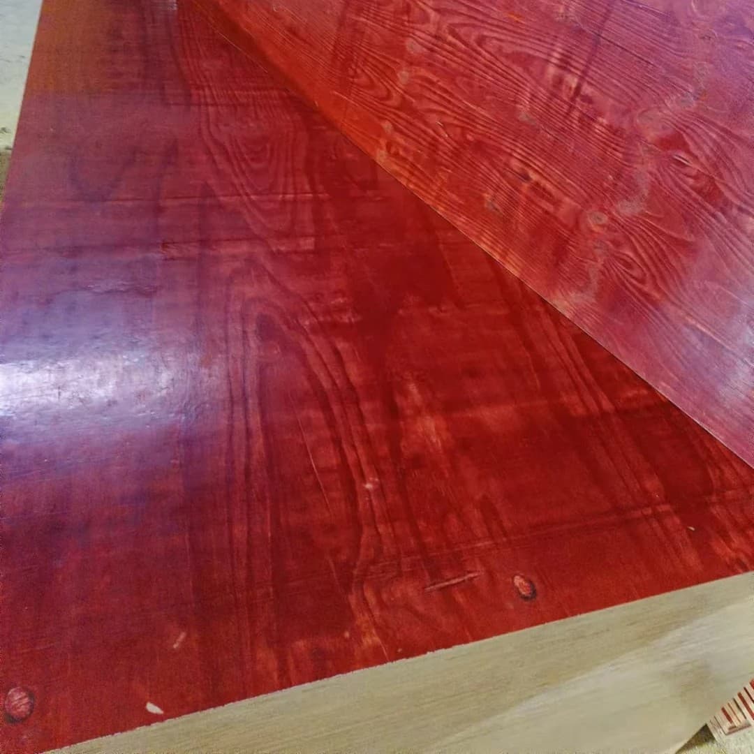 Guangxi red board building template engineering board multi-layer carpentry red board laminated board plywood construction site branch film wood board 3