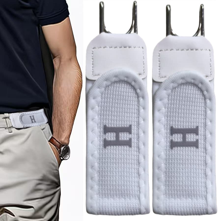 (Cross-border trading), adjustable elastic belt with velcro for men and women, universal buckle 4