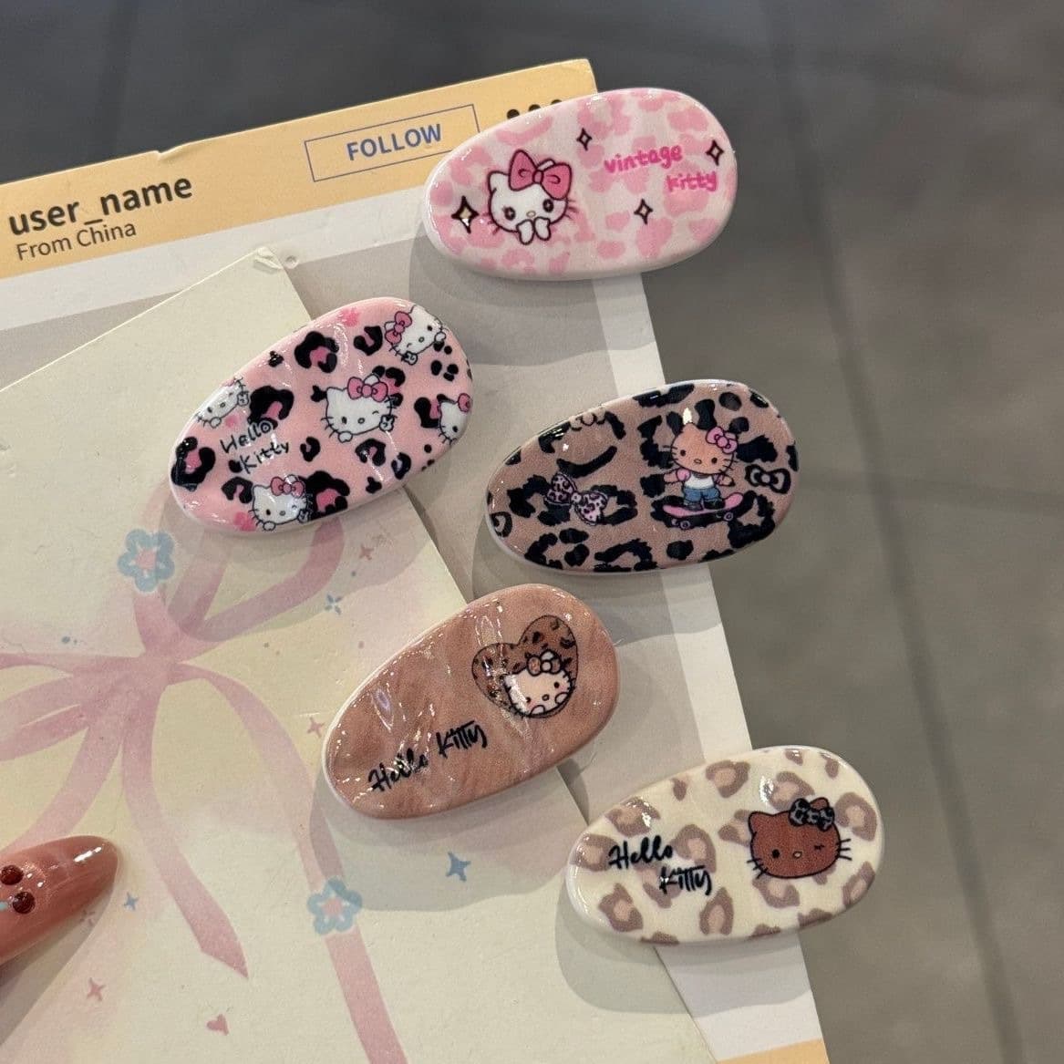 Cute cartoon high quality accessories drop-shaped 1