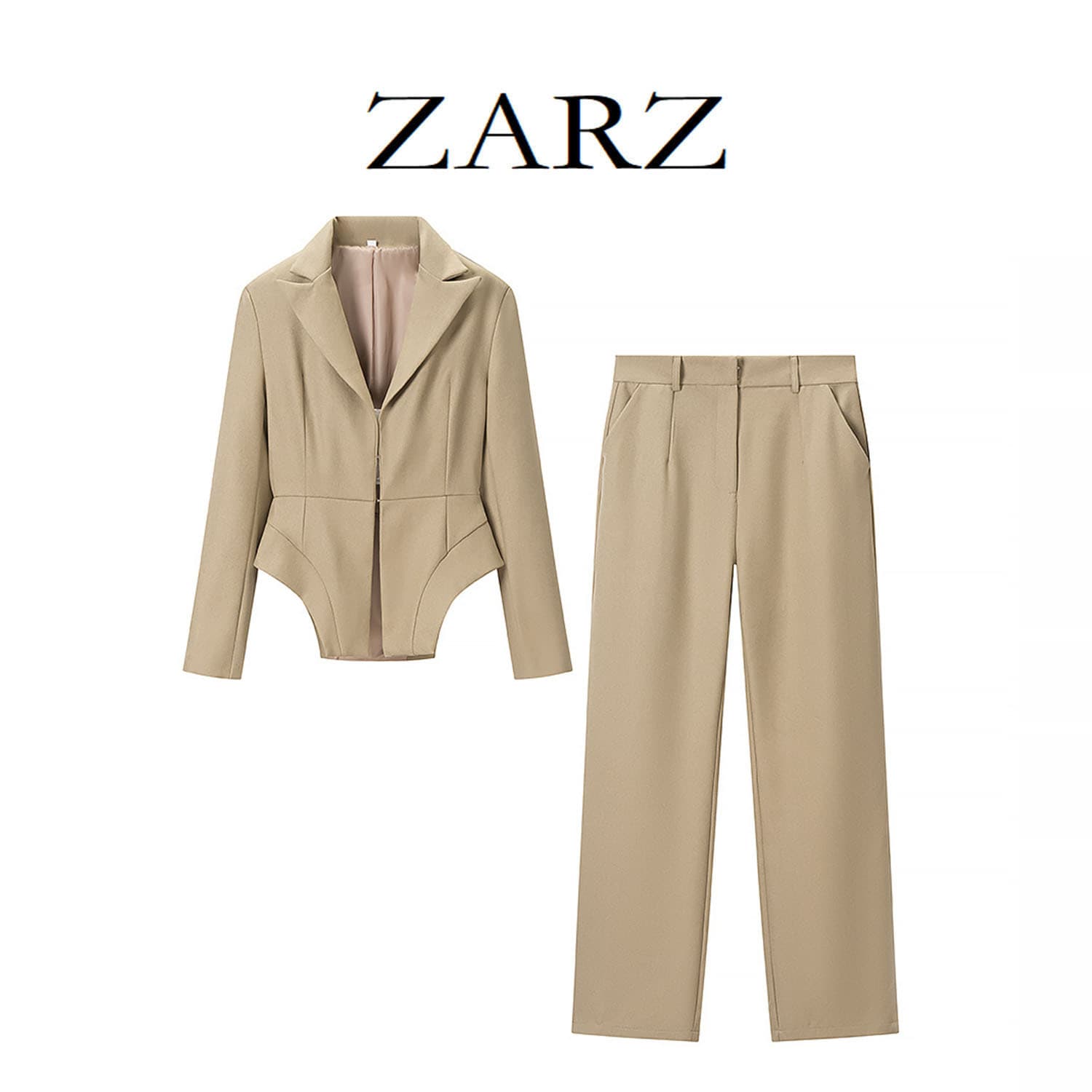 Universal fashionable overall, trousers, set, European style, city style, western style 1