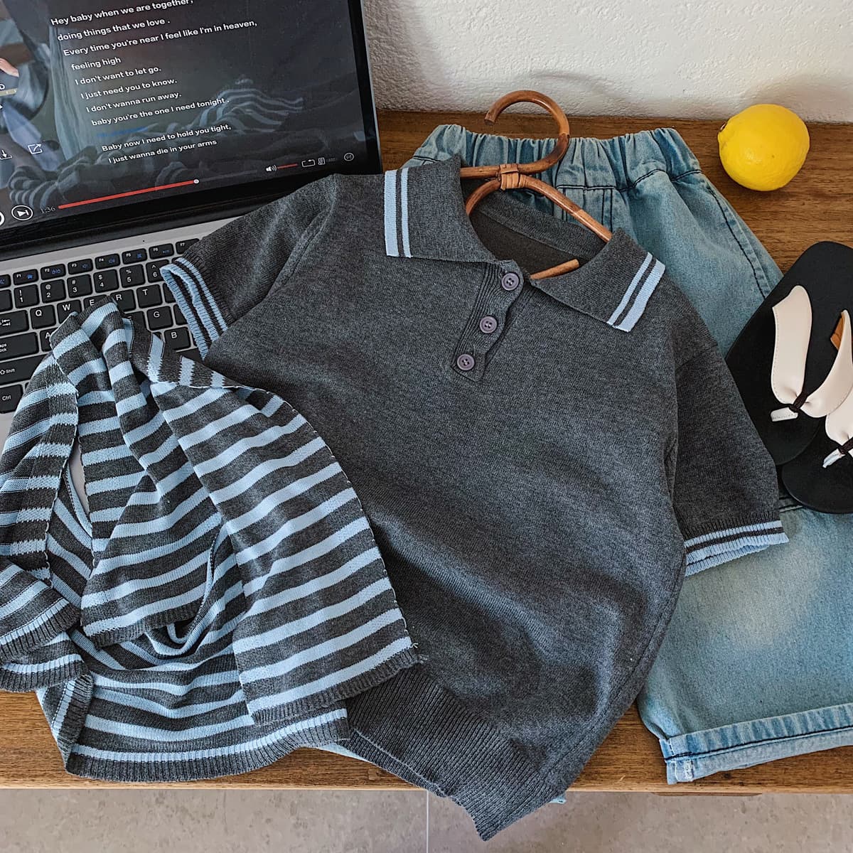 Summer Boys Lightweight Knit Polo 4