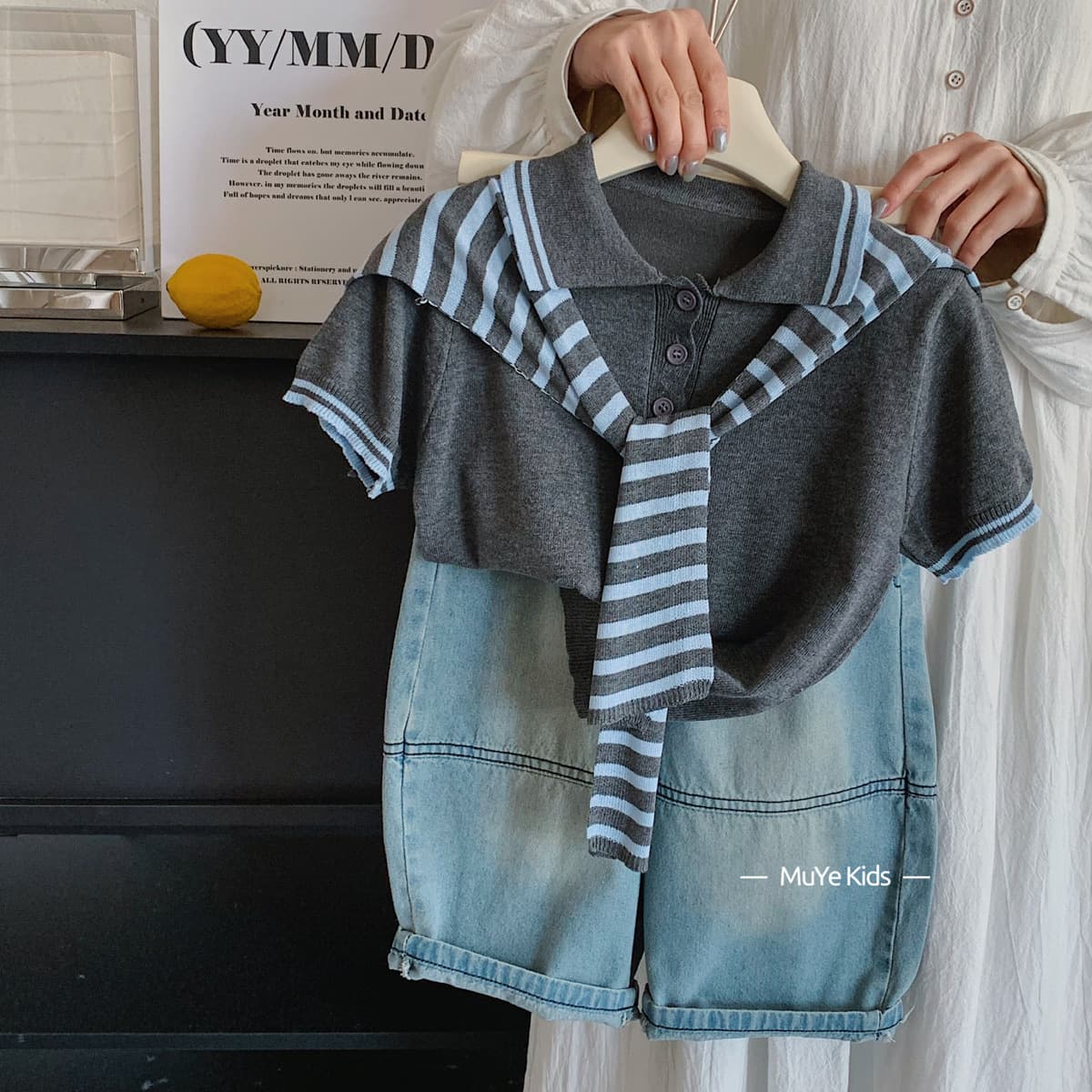 Summer Boys Lightweight Knit Polo 1