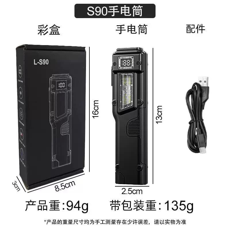 (Cross-border trading), tactics digital travel waterproof flashlight 4