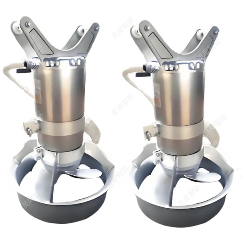 Submersible mixer is in stock quickly, running smoothly, submersible mixer QJB0.37 underwater push flow mixer 2