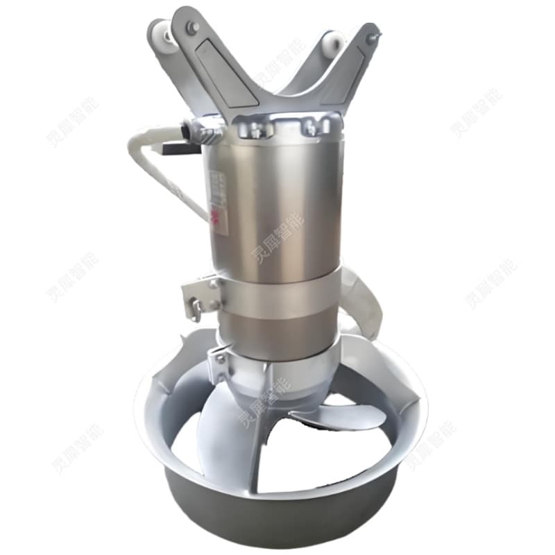 Submersible mixer is in stock quickly, running smoothly, submersible mixer QJB0.37 underwater push flow mixer 3