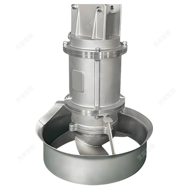 Submersible mixer is in stock quickly, running smoothly, submersible mixer QJB0.37 underwater push flow mixer 4