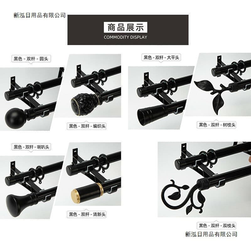 (Wholesale), black cloth, tubing, accessories, simple and elegant design 4