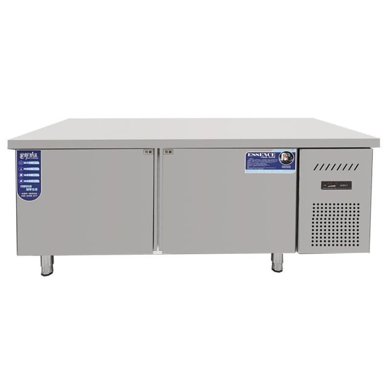 Stainless Steel Preservation Workbench Refrigerated Freezer Dual Temperature Freezer Flat Freezer Milk Tea Shop Food Preservation Workbench 5