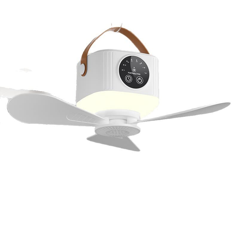 Remote control rechargeable small ceiling fan dormitory bed student home small USB small fan home outdoor camping ceiling fan 5