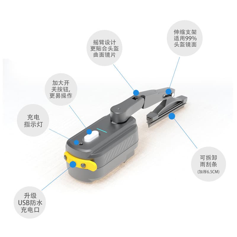 Electric half helmet charging, waterproof equipment for cycling 3