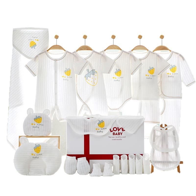 Children's overall for new born, summer gift box, thin high-end set, Birthday gift 5