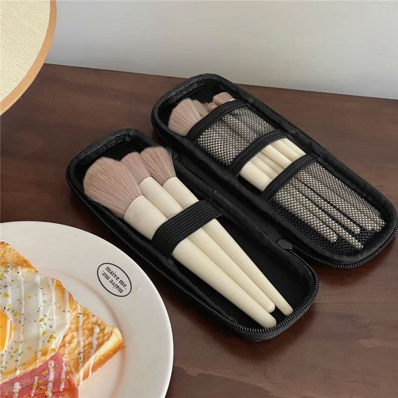 Black brush, organizer bag, shoulder bag to go out for traveling, handheld storage box 3