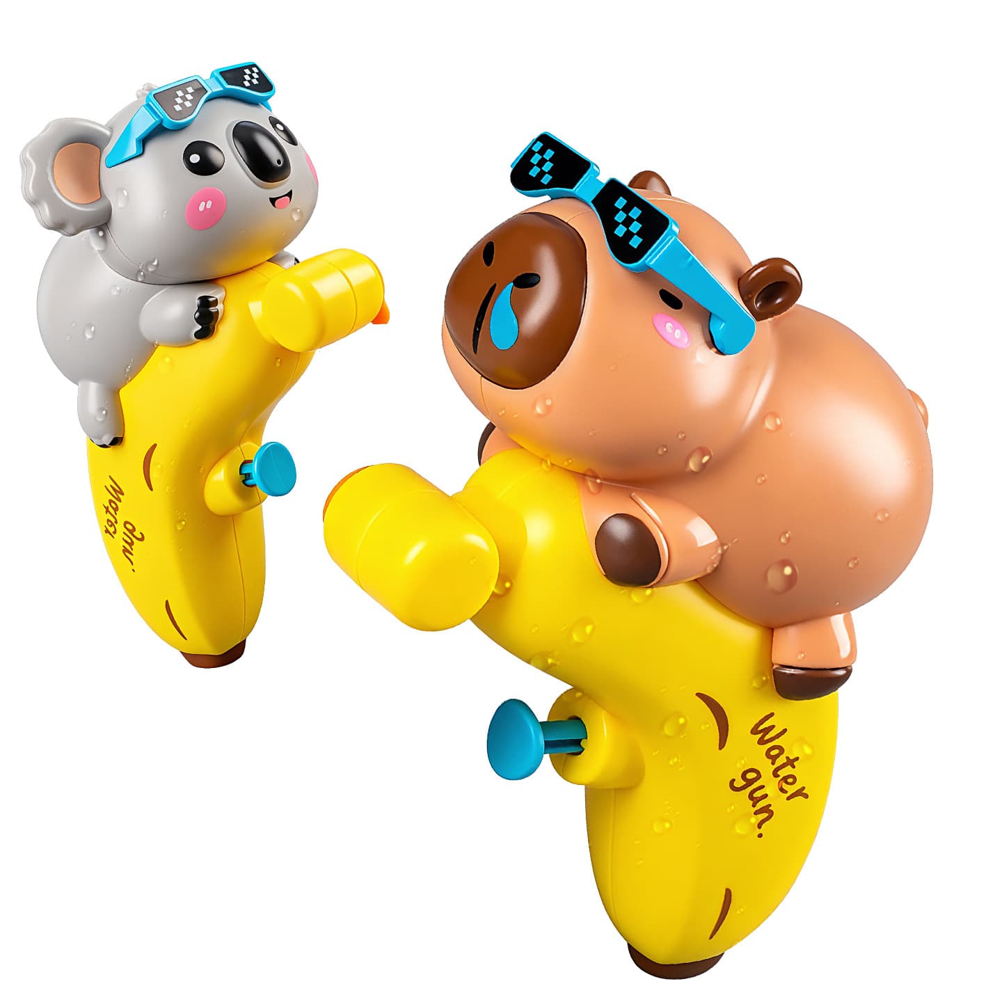 Cartoon water gun, toy, swimming pool for bath play in water 5