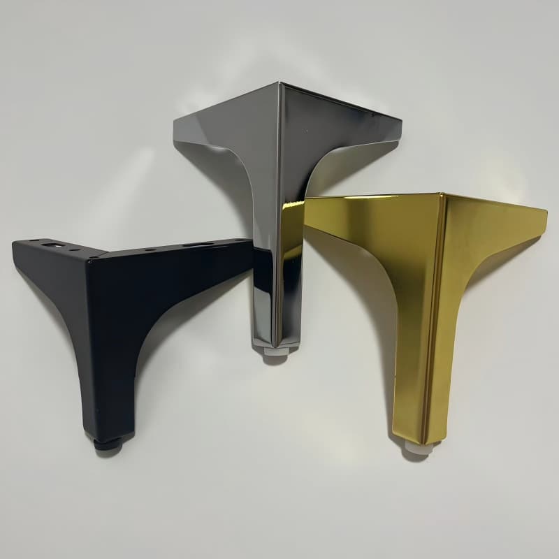 Trident feet support feet sofa feet TV cabinet legs bedside table coffee table legs table legs hardware accessories feet wholesale foreign trade 4