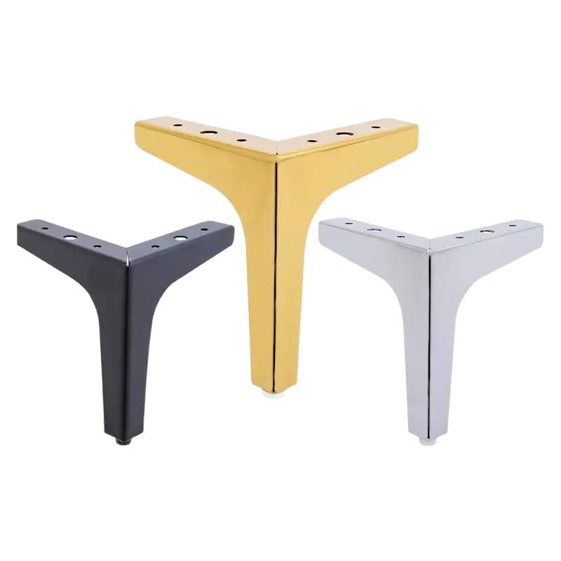 Trident feet support feet sofa feet TV cabinet legs bedside table coffee table legs table legs hardware accessories feet wholesale foreign trade 5