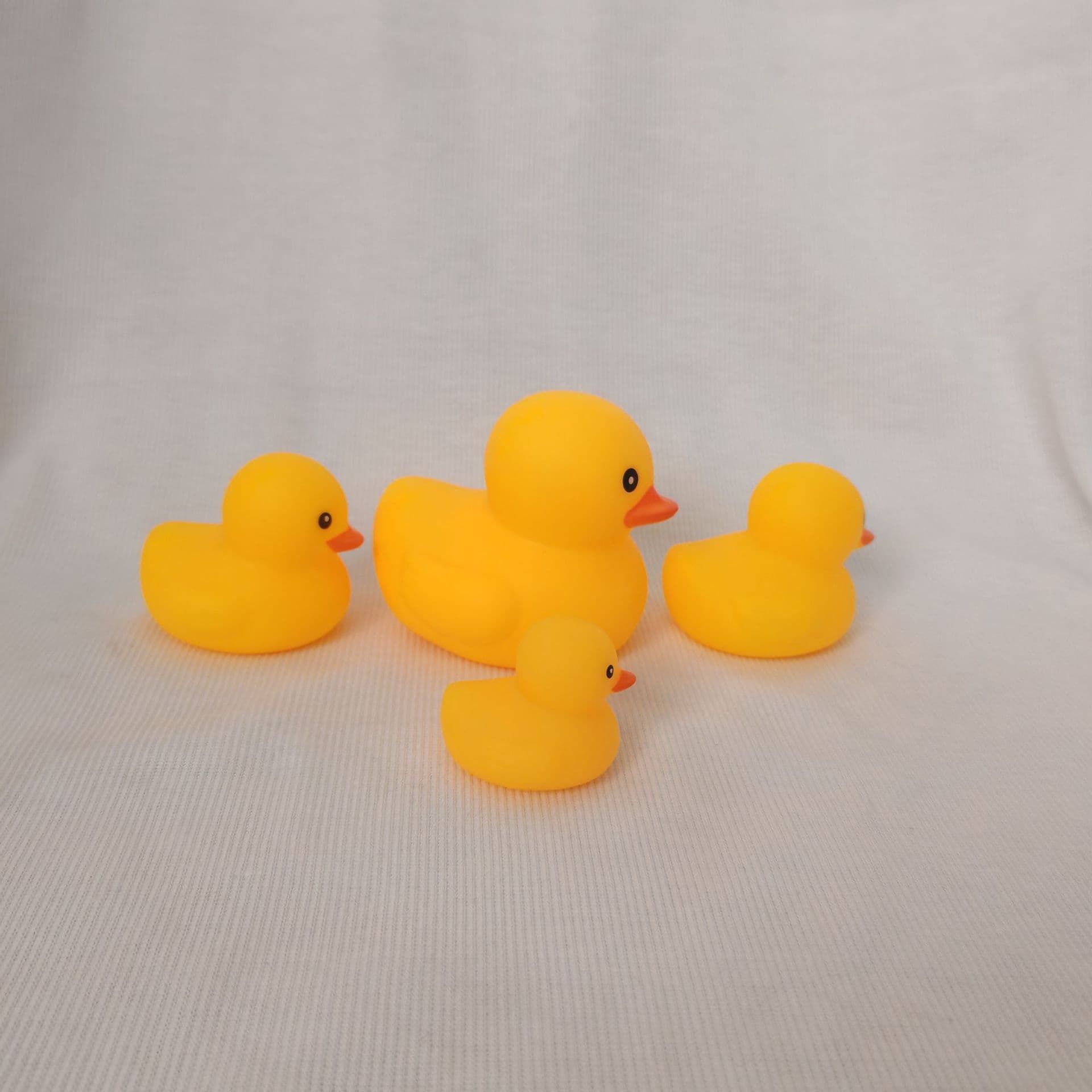 B.Duck, toy for bath, cute swimming pool play in water PVC, anti-stress, makes sounds, material, duck 2