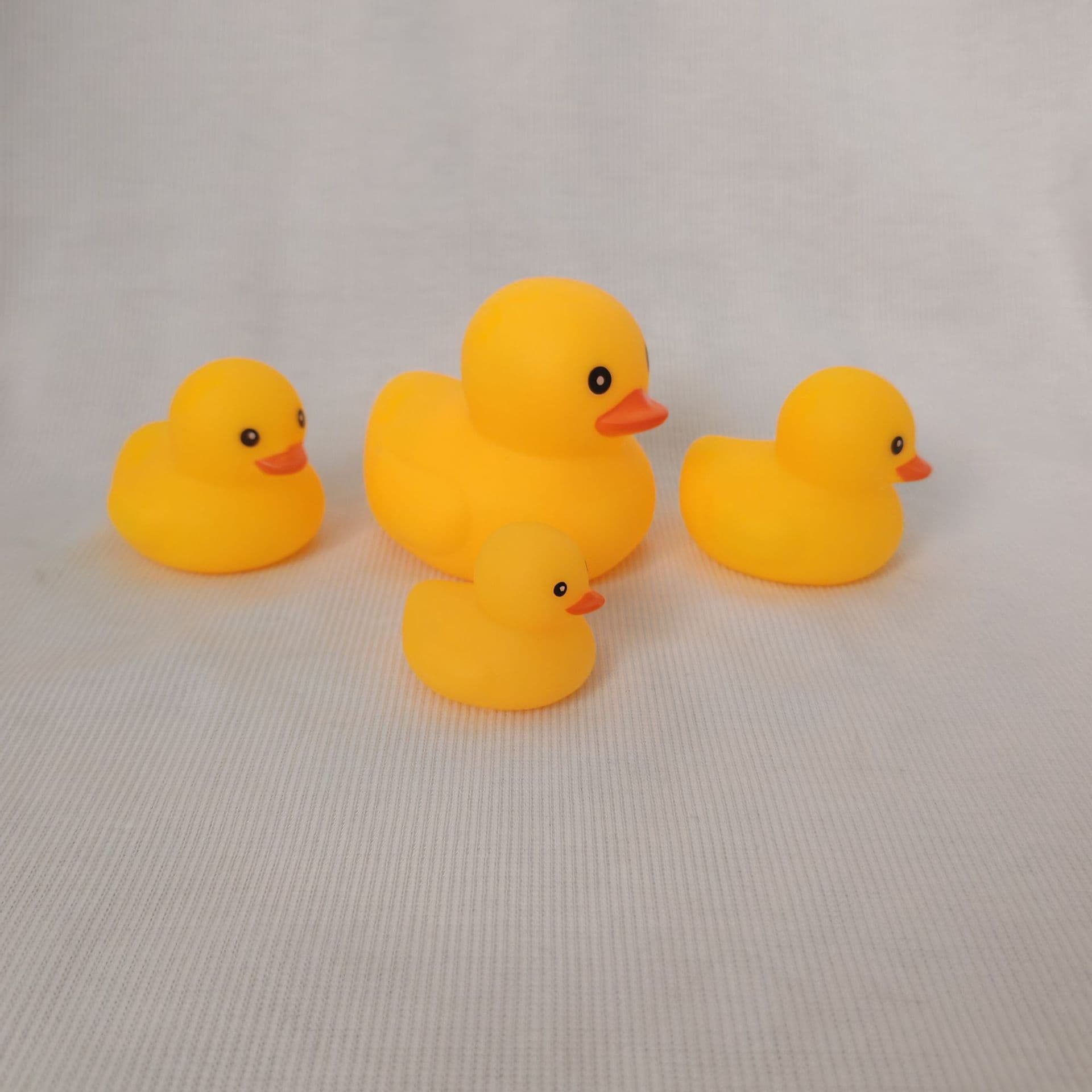 B.Duck, toy for bath, cute swimming pool play in water PVC, anti-stress, makes sounds, material, duck 3