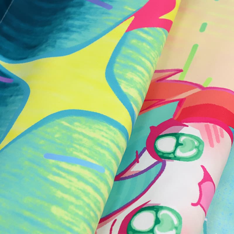 Anime Game Scroll Wall Poster Home Decor 4